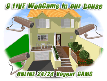 Live Voyeur Cameras - live voyeur webcam 24/24 with an amateur couple